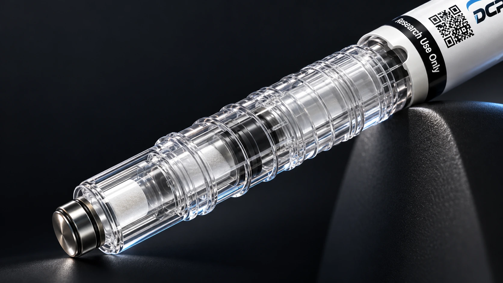Dual Chamber Peptides — Redaktionelle Produktinszenierung; kein Foto tatsächlicher Einrichtungen, Zubehörteile oder Testergebnisse.
